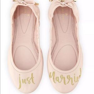 Kate Spade Just Married Flats